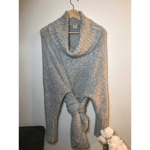 Faded Glory gray long sleeve turtleneck sweater